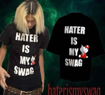 HATER IS MY SWAG 티셔츠 사이즈 S