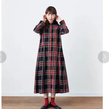 새상품급! 써니클라우드 Pon 님의 타탄 체크 원피스 빅 사이즈 3L