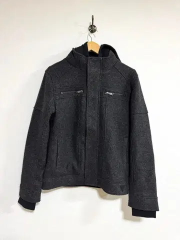 GUESS/게스/후드티/상의/그레이/S