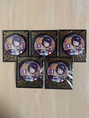 히로아카 생일 벌스데이 캔뱃지 지로 쿄카 2021 x 5 (덤 포함)