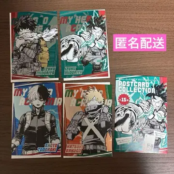 히로아카 엽서 컬렉션 미도리야 바쿠고 토도로키