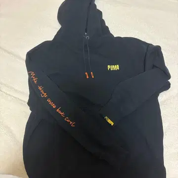 PUMA Randomevent 후드티 블랙