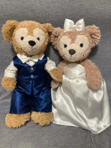 1세트 한정판 더피 셰리메이 웨딩 코스튬 웨딩