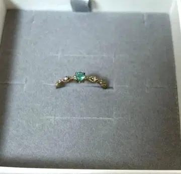 츠츠미 반지 7호 K10 에메랄드