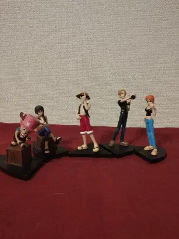 [레어] 원피스 피규어 5체 세트