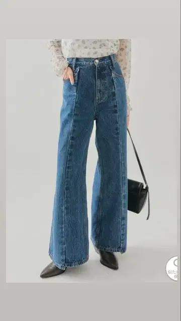 mystic 뷰티 플레어 데님 블루 사이즈 2