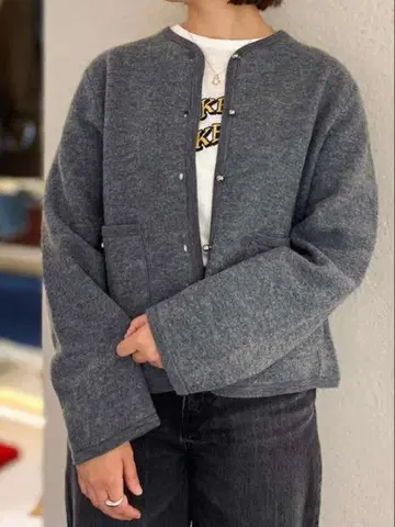 shinzone 니트 자켓