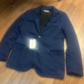 KAFIKA 코지마 네이비 테일러드 자켓