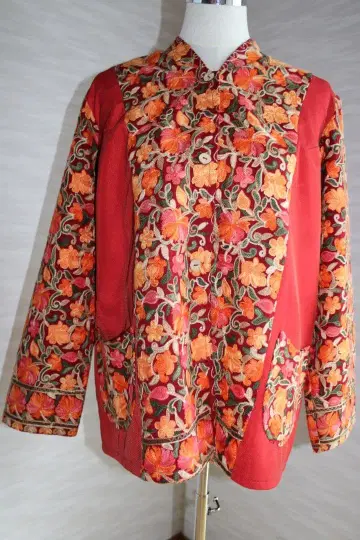 꽃 수자니 (자수) 자켓