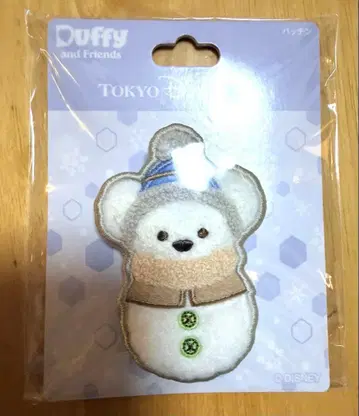 디즈니씨 더피 시크릿 오브 스노위 데이 패치