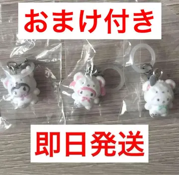 산리오 메지루시 액세서리 포근포근 스노우