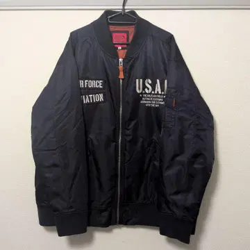 RED BERETS MA-1 자켓 4L 네이비