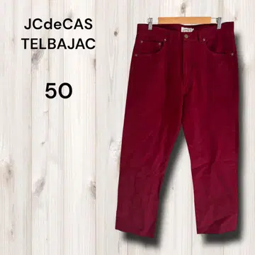 제이시드 까스텔바작 팬츠 슬랙스 루즈핏 로고 LL