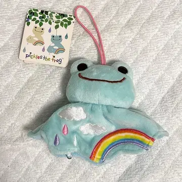 개구리 피클스 피클스 테루테루보즈 스카이블루 pickes the frog