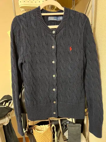 폴로 랄프 로렌 네이비 가디건