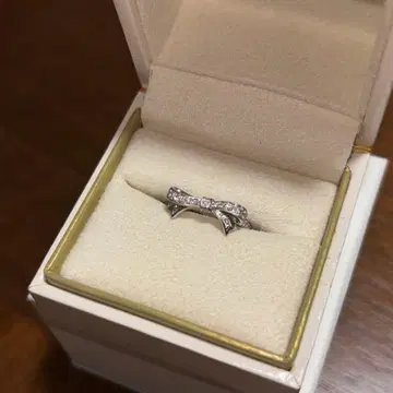 [컨디션 최상] Vendome Aoyama 리본 링 9호