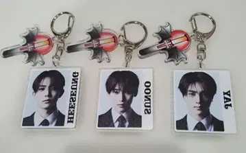 [ ENHYPEN ] K-POP 아이돌 키링 3개 세트