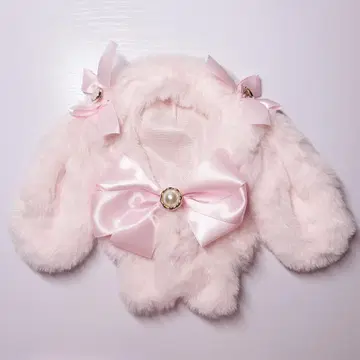 자카마트 봉제인형 의류 핑크 토끼 귀