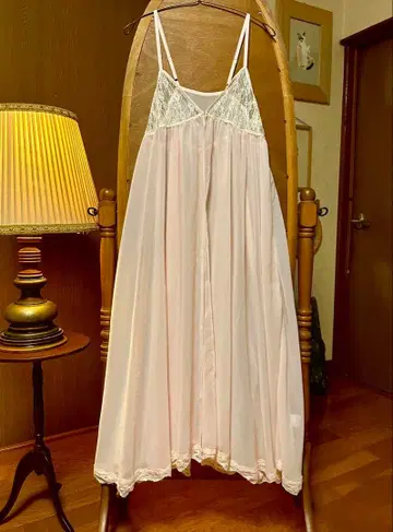 70s 유럽 프랑스 빈티지 구제 의류 앤티크 핑크 원피스