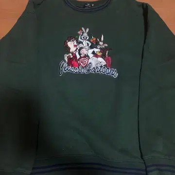 루니툰 구제 맨투맨 빈티지