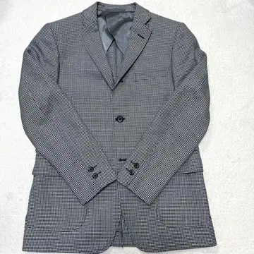 VAN JACKET 하운드투스 체크 패턴 자켓