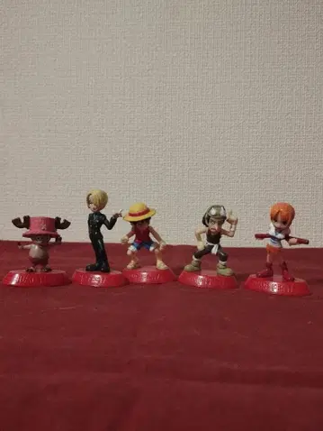 [레어] 원피스 액션 피규어 5체 세트