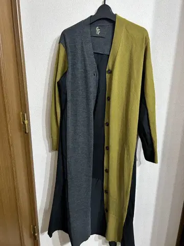 오즈모시스/올리브 롱 가디건