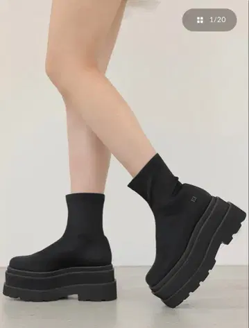 Darich 다리치 울트라 스트레치 플랫 숏부츠 M