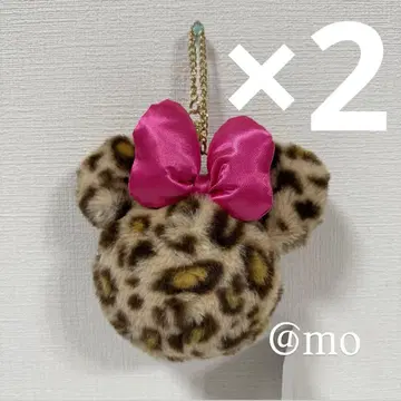 디즈니 파우치 레오파드 무늬 미니 상품 품절 2