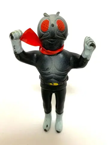 레어! 가면라이더 소프트 비닐 갓츠 포즈 (포피 구 반다이 마루산