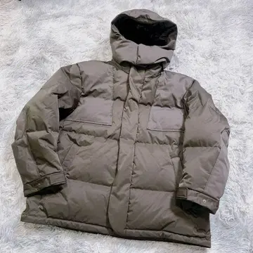새상품급 레어 [ 유니클로+J ] 오버 사이즈 다운 파카 (3XL) 카키