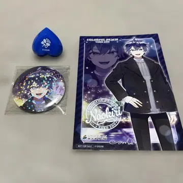 컬러풀 피치 토부 동물공원 링라이트 캔뱃지 나오키리