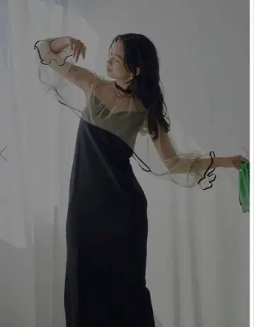 Ameri VINTAGE MANY WAY AIRY VEIL DRESS