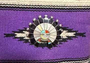 썬 페이스 zuni 즈니족 목걸이 빅 사이즈