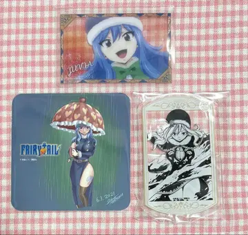 FAIRY TAIL 페어리 테일 아크릴 스탠드 코스터 카드 쥬비아