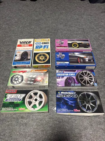 1/24 아오시마 후지미 휠 세트