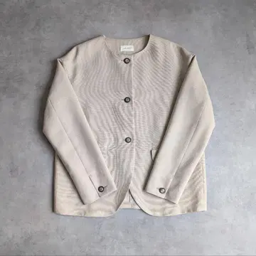 DES PRES 울 옥스퍼드 크루넥 자켓 투모로우랜드