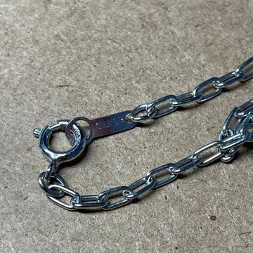 실버925 하트형 목걸이 2개 세트