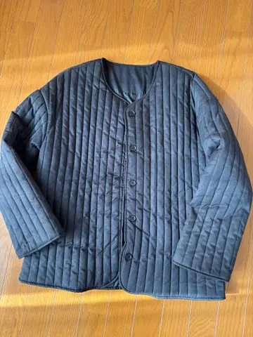 차오패닉 퀼팅 자켓 스트라이프 겨울 프리 사이즈