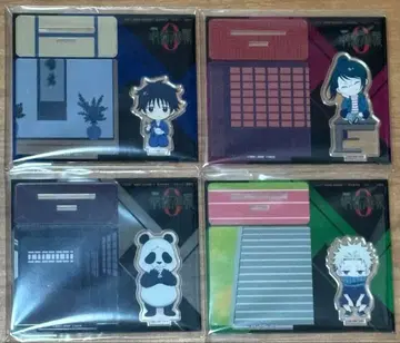 주술회전0 디오라마 아크릴 스탠드 오토코츠 마키 토게 팬더 세트