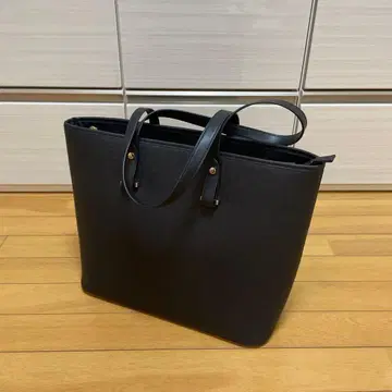 [ 미사용 ] H&M 토트백 블랙