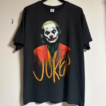 JOKER 호아킨 피닉스 2019 영화 티셔츠 블랙 USA