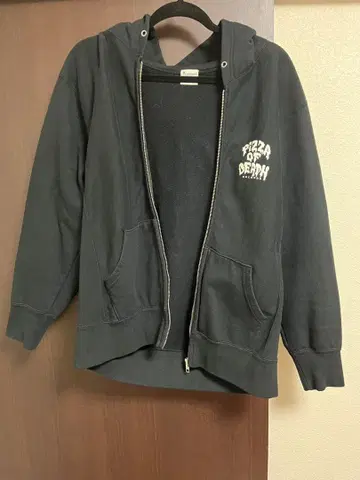 Pizza of Death 블랙 후드티 L 사이즈