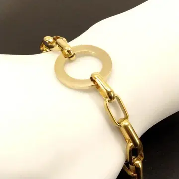 빈티지 골드 링크 체인 팔찌