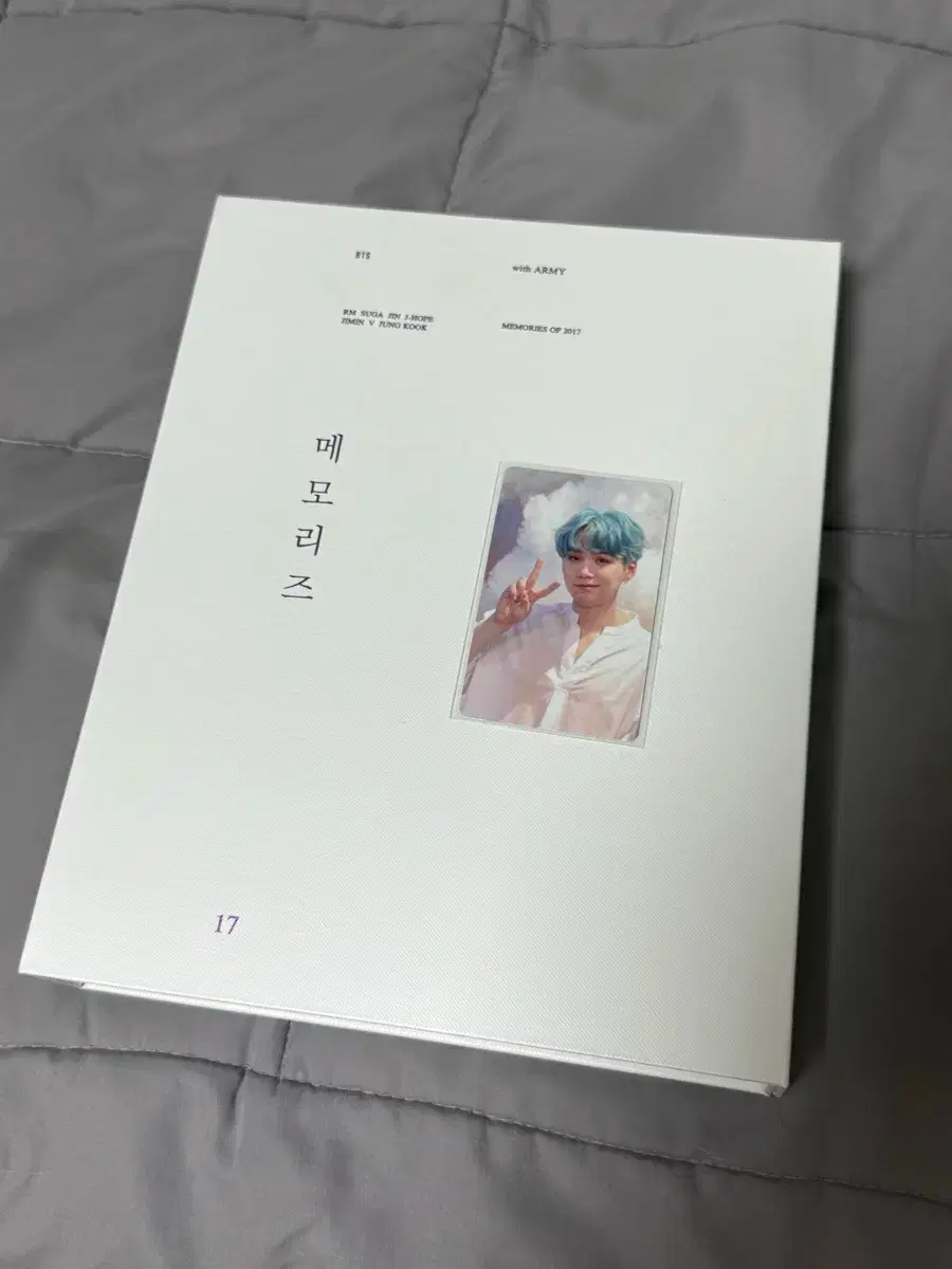 Bangtan 2017 Memories DVD Yoongi photocard full set wts