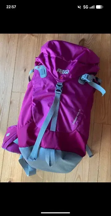 핑크 나일론 백팩 백팩