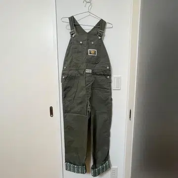 PINK HOUSE 오버롤 올리브 그린