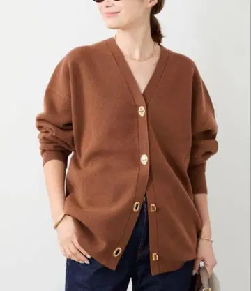 Deuxieme Classe spirit 가디건 카멜