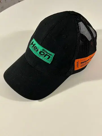 Heron Preston 블랙 캡 메쉬