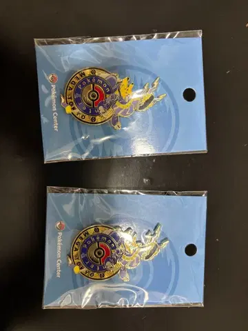 미개봉 새상품 한정판 포켓몬 센터 메가 도쿄 미라이돈 로고 핀즈 피카츄